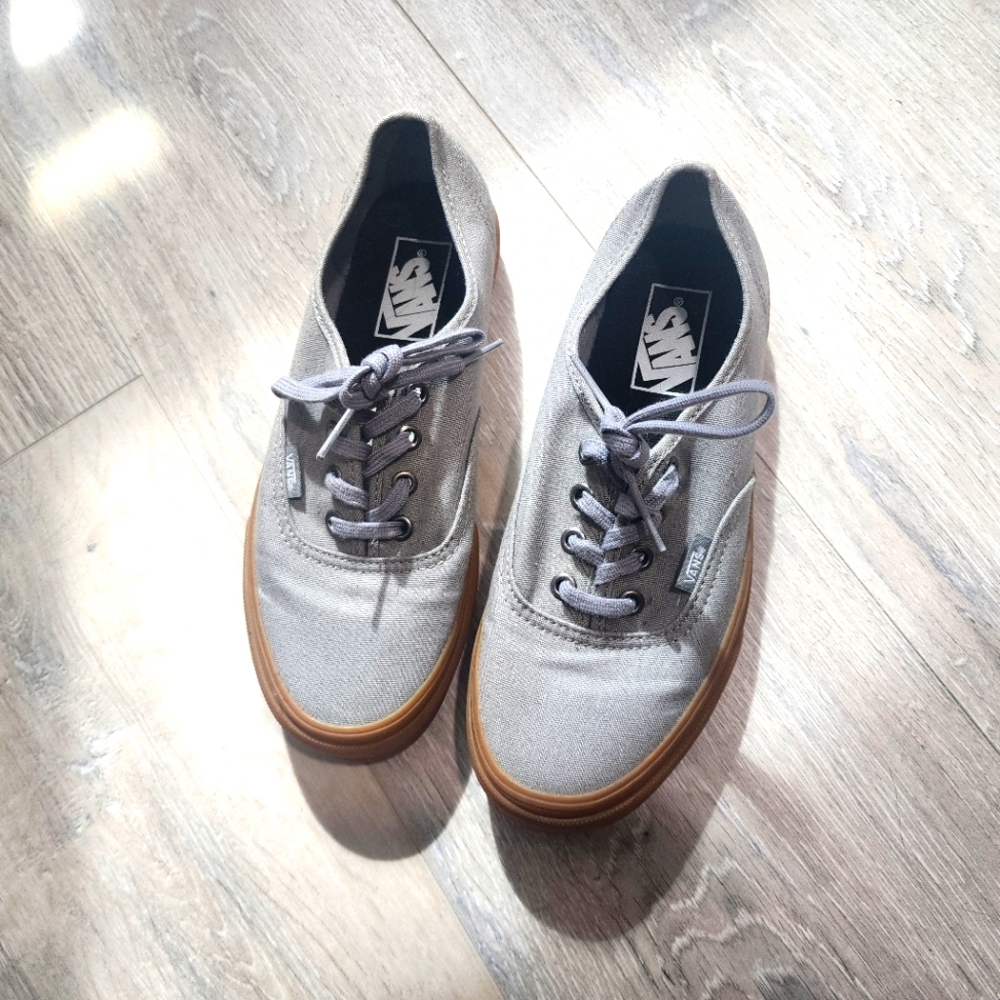 Vans authentic in gray gum